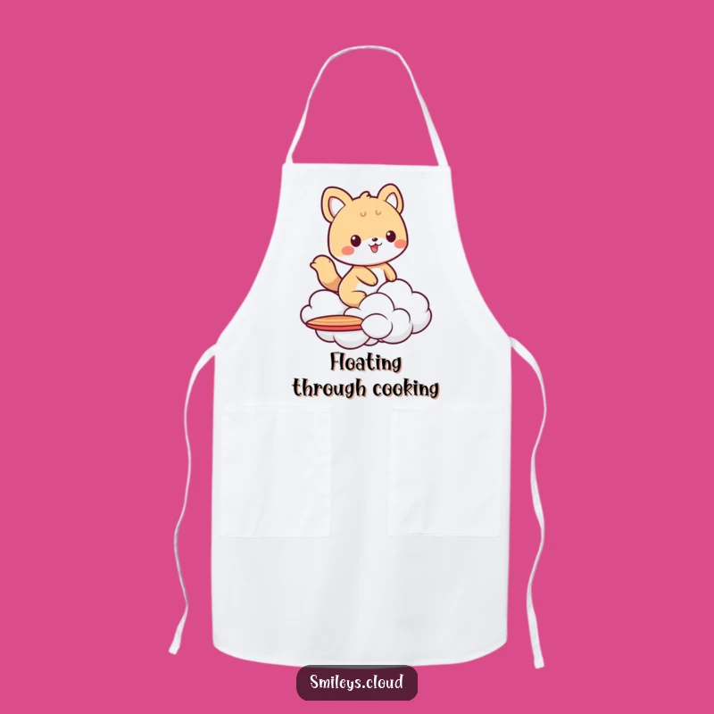 Funny Animal Cloud Surfer Apron - Kitchen Adventure Funny Gift
