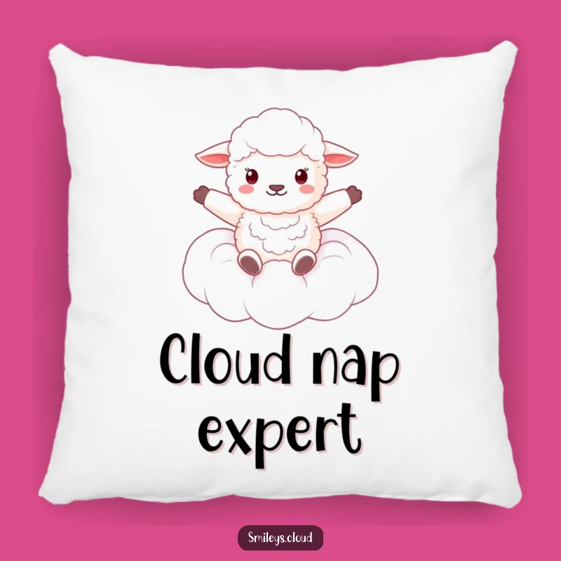 Funny Fluffy Sheep Cloud Pillow - Cozy Dreamy Cushion for Relaxation