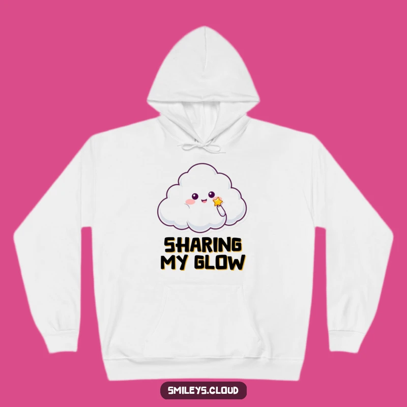 Funny Cloud Star Giver Hoodie - Cozy Magic Funny Gift Apparel