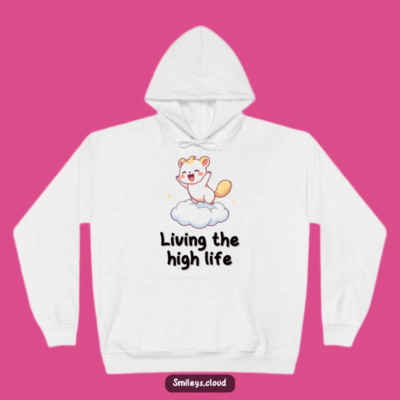 Cozy Funny Bouncing Animal Cloud Hoodie - Warmth and Playful Vibes Guaranteed
