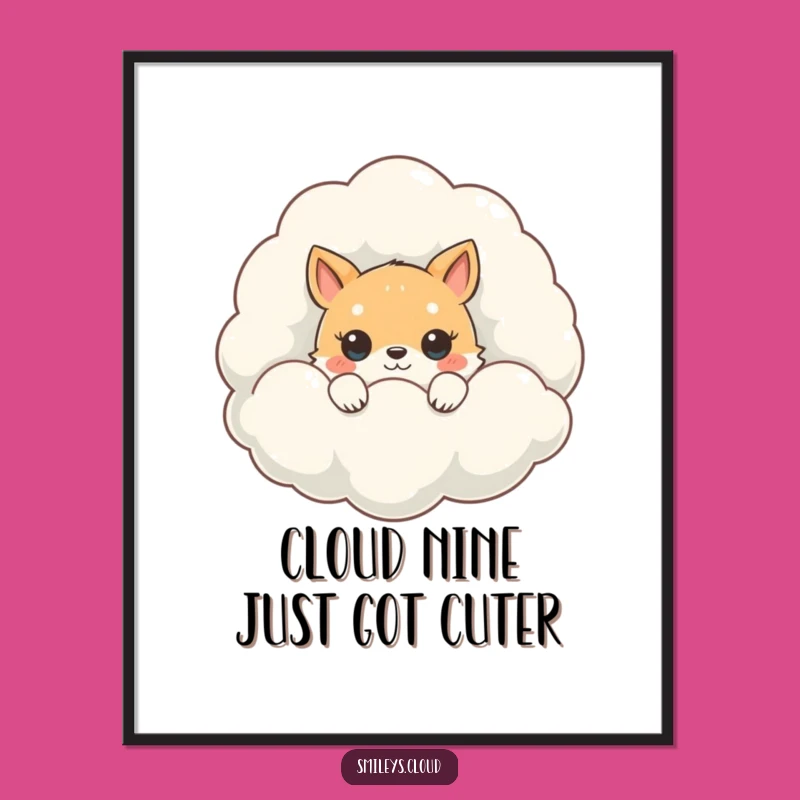 Free Printable Wall Art: Cute Peeking Animal Art - Downloadable Decor