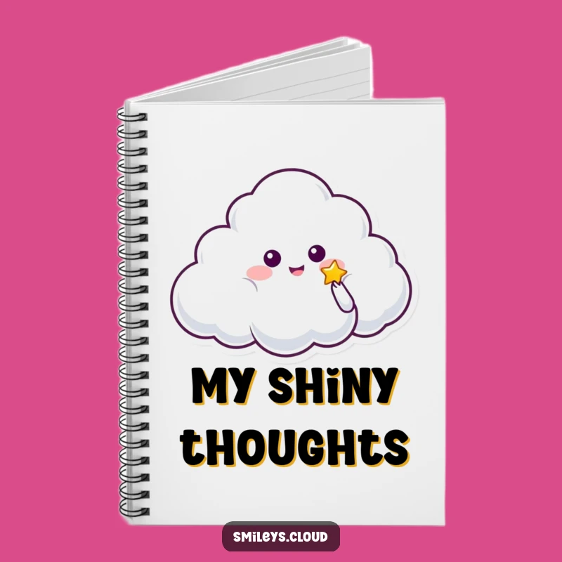 Funny Cloud Star Giver Notebook - Jot Down Wishes Funny Gift