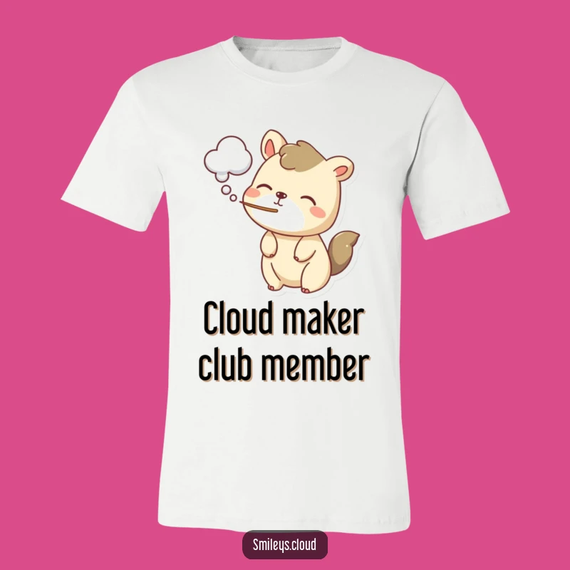 Funny Cloud Puffer Animal T-Shirt: Wear Your Gentle Humor with This Cute Tee