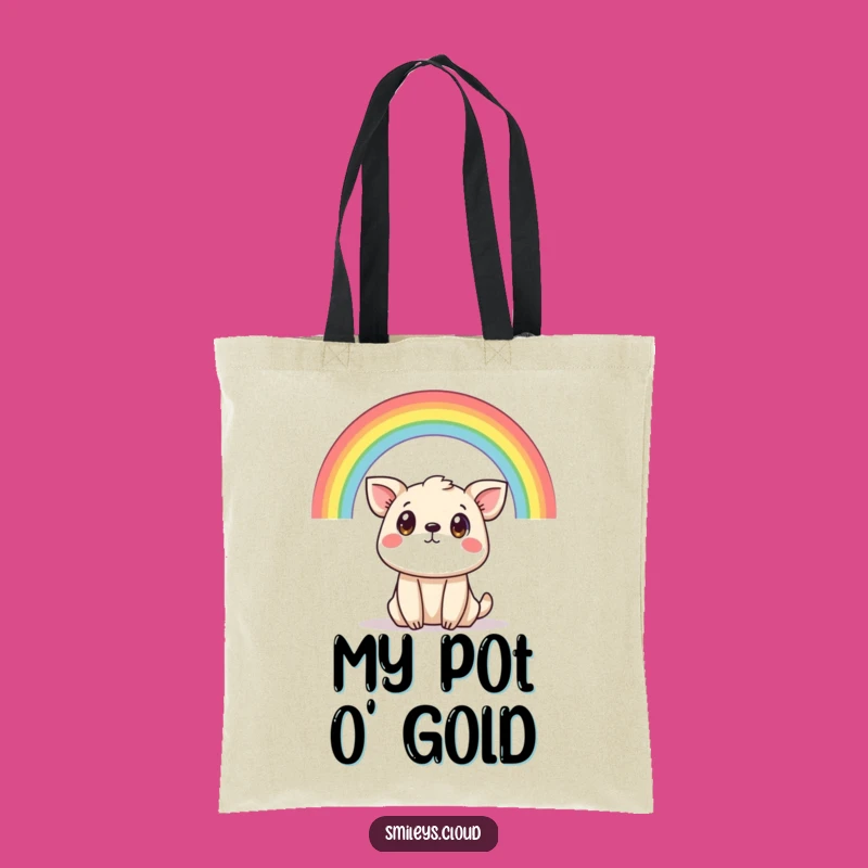 Funny Animal Rainbow Tote - Carry Your Surprises in Style with This Groovy Bag